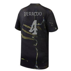 2026 PSG Night Edition Shirt (Kids) (Beraldo 4)