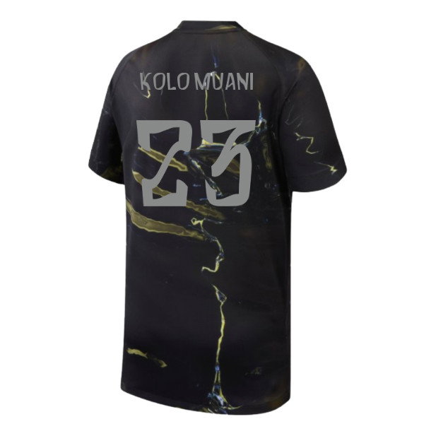 2026 PSG Night Edition Shirt (Kids) (Kolo Muani 23)