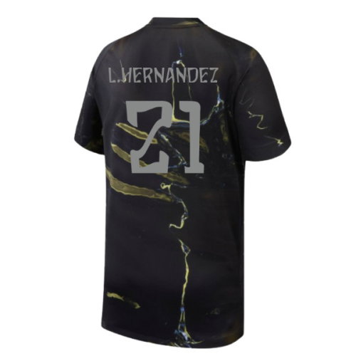 2026 PSG Night Edition Shirt (Kids) (L.Hernandez 21)