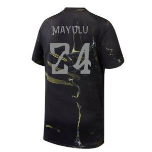 2026 PSG Night Edition Shirt (Kids) (Mayulu 24)