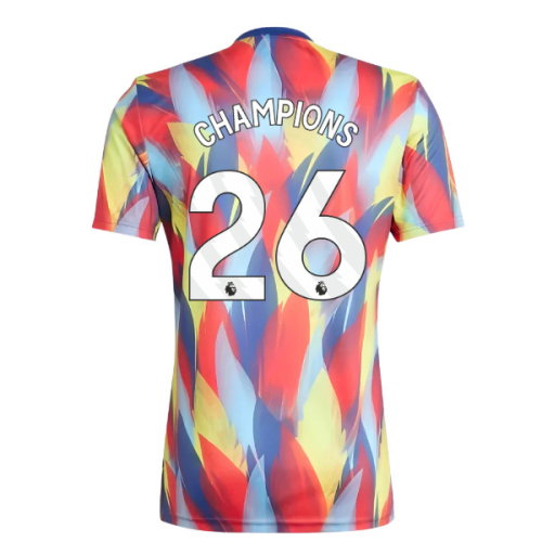 2025-2026 Arsenal Pre-Match Shirt (Victory Blue) (Champions 26)