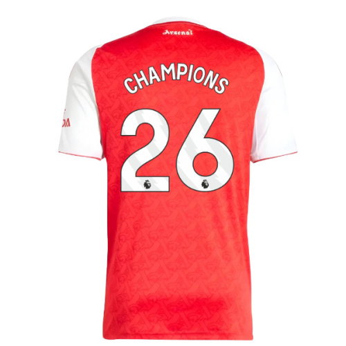 2025-2026 Arsenal Home Shirt (Champions 26)