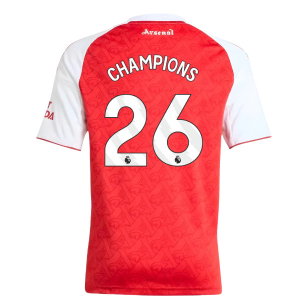 2025-2026 Arsenal Home Shirt (Kids) (Champions 26)
