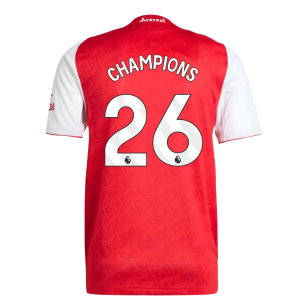 2025-2026 Arsenal Authentic Home Shirt (Champions 26)