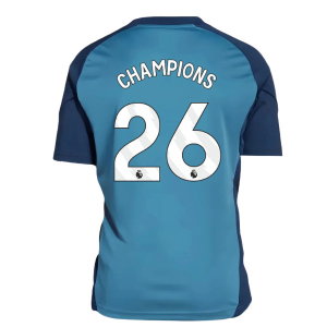 2025-2026 Arsenal Training Shirt (Blanch Blue) - Kids (Champions 26)