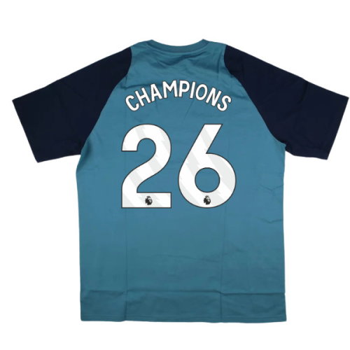 2025-2026 Arsenal Training Tee (Blanch Blue) (Champions 26)