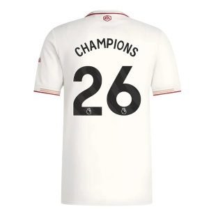 2025-2026 Arsenal Authentic Third Shirt (Champions 26)