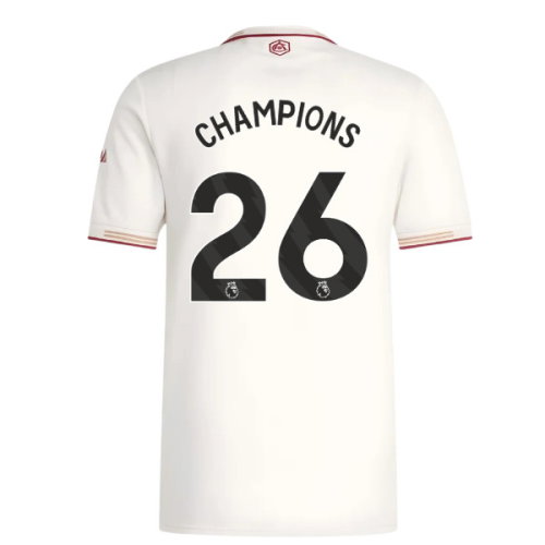 2025-2026 Arsenal Authentic Third Shirt (Champions 26)