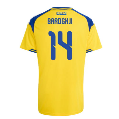 2026-2027 Sweden Home Shirt (Kids) (Bardghji 14)