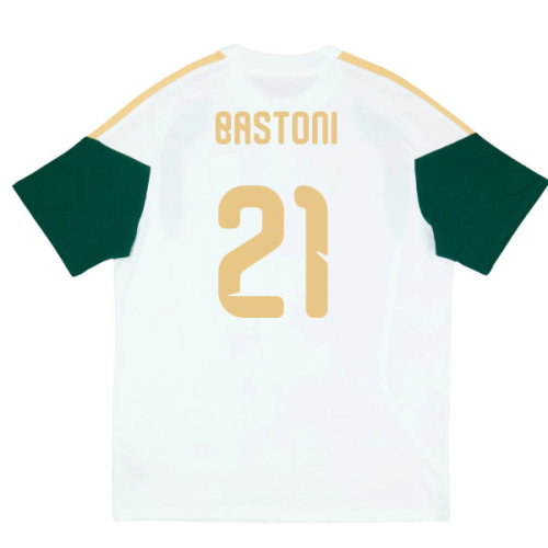 2026-2027 Italy Training Tee (White) (Bastoni 21)