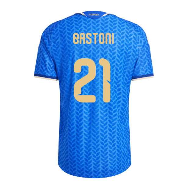 2026-2027 Italy Authentic Home Shirt (Bastoni 21)