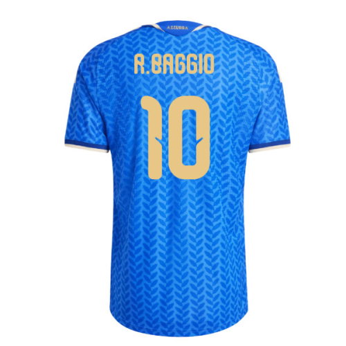 2026-2027 Italy Authentic Home Shirt (R.Baggio 10)