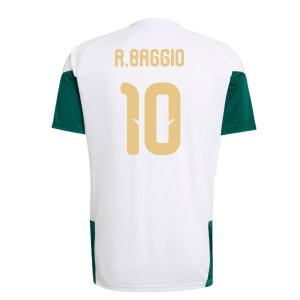 2026-2027 Italy Training Jersey (White) (R.Baggio 10)