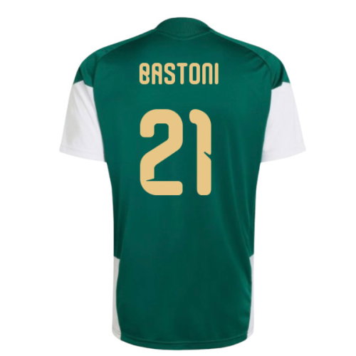 2026-2027 Italy Training Jersey (Green) (Bastoni 21)