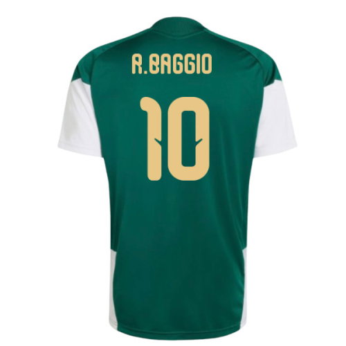 2026-2027 Italy Training Jersey (Green) (R.Baggio 10)