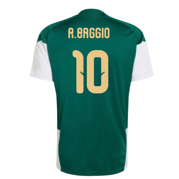 2026-2027 Italy Training Jersey (Green) (R.Baggio 10)