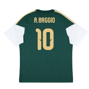 2026-2027 Italy Training Tee (Green) (R.Baggio 10)