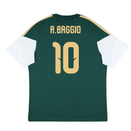 2026-2027 Italy Training Tee (Green) (R.Baggio 10)