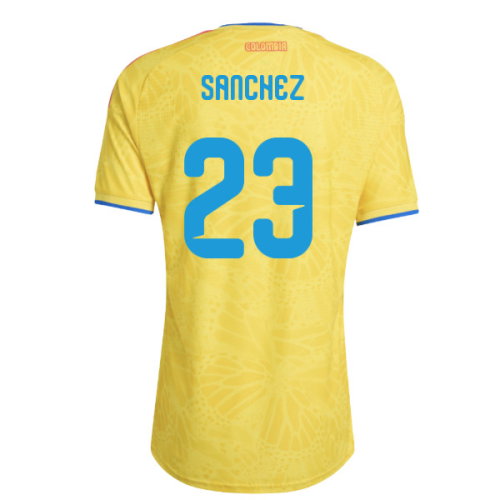 2026-2027 Colombia Authentic Home Shirt (Sanchez 23)