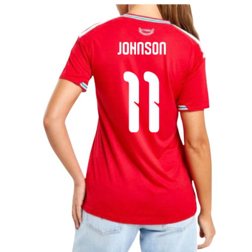 2026-2027 Wales Home Shirt (Womens) (Johnson 11)