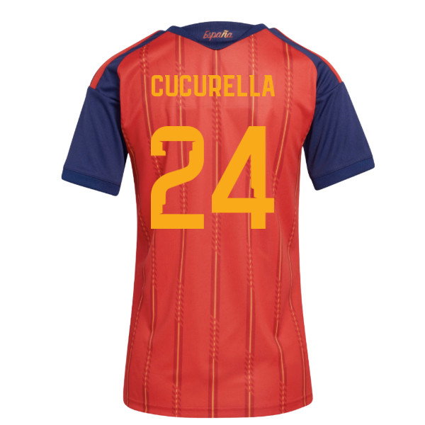 2026-2027 Spain Home Shirt (Womens) (Cucurella 24)