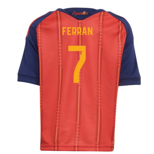2026-2027 Spain Home Little Kids Mini Kit (Ferran 7)