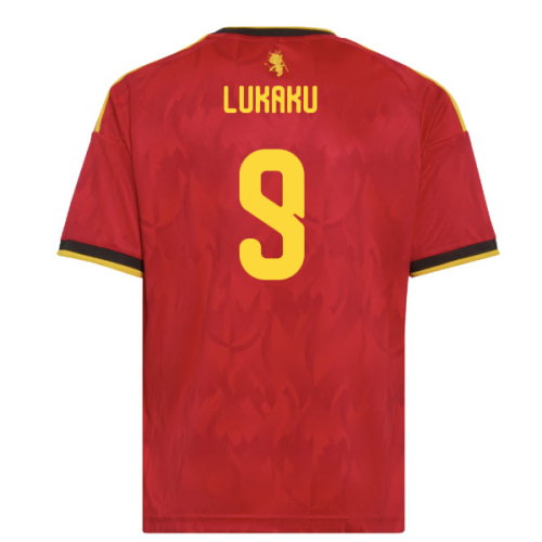 2026-2027 Belgium Home Shirt (Kids) (Lukaku 9)