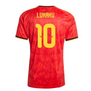 2026-2027 Belgium Home Shirt (Lukaku 10)