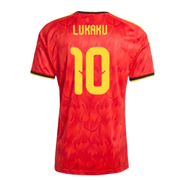 2026-2027 Belgium Home Shirt (Lukaku 10)
