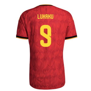 2026-2027 Belgium Authentic Home Shirt (Lukaku 9)