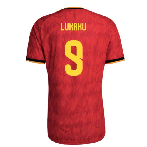 2026-2027 Belgium Authentic Home Shirt (Lukaku 9)