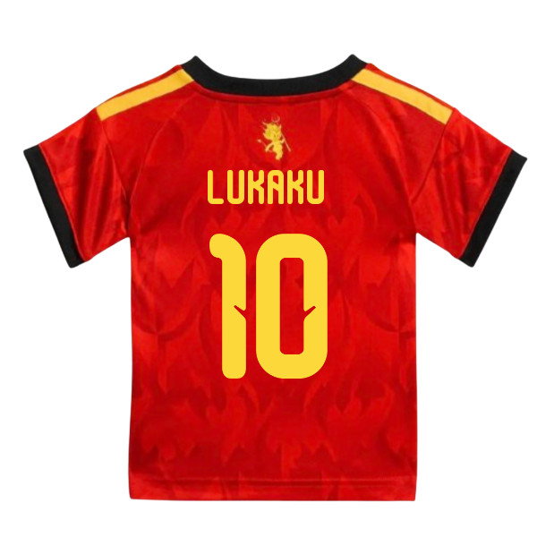 2026-2027 Belgium Home Baby Kit (Lukaku 10)