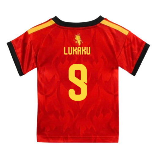 2026-2027 Belgium Home Baby Kit (Lukaku 9)