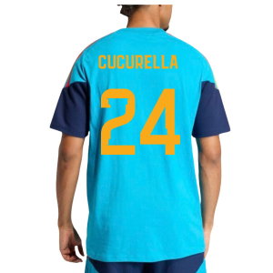 2026-2027 Spain Training Tee (Bold Aqua) (Cucurella 24)