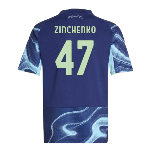 2025-2026 Ajax Away Shirt (Kids) (Zinchenko 47)