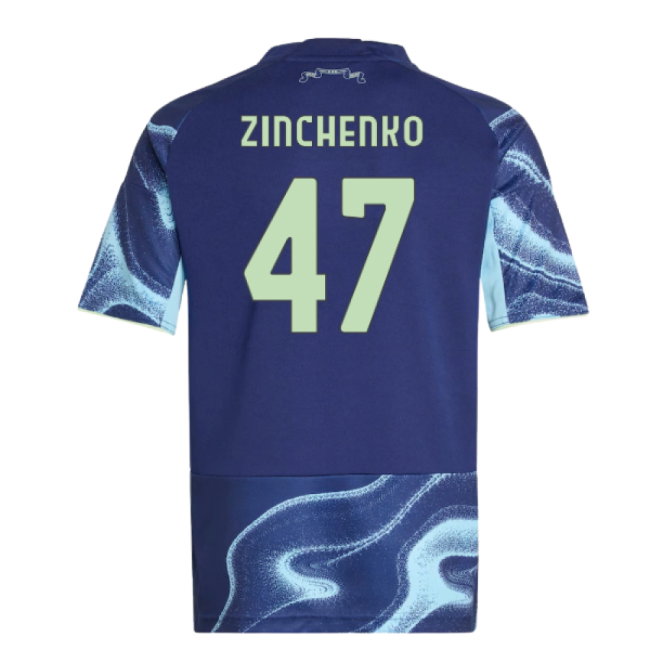 2025-2026 Ajax Away Shirt (Kids) (Zinchenko 47)