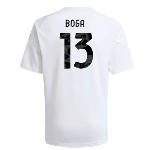 2025-2026 Juventus Training Shirt (White) - Kids (Boga 13)