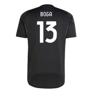 2025-2026 Juventus Training Shirt (Black) (Boga 13)