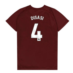 West Ham United Poly T-Shirt (Claret/Blue) - Kids (Disasi 4)