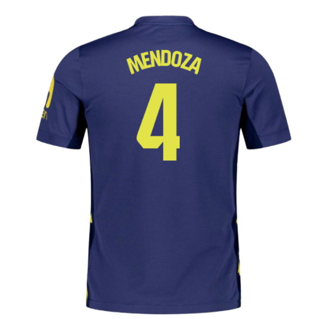 2025-2026 Atletico Madrid Away Shirt (Kids) (Mendoza 4)