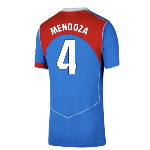 2025-2026 Atletico Madrid Authentic Third Shirt (Mendoza 4)