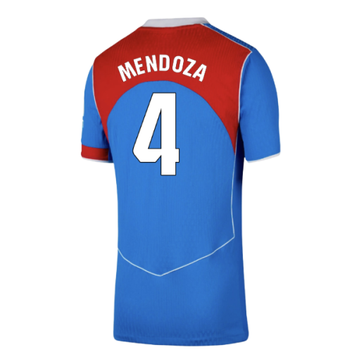 2025-2026 Atletico Madrid Authentic Third Shirt (Mendoza 4)