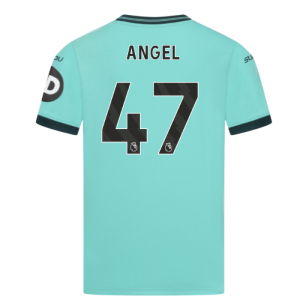 2025-2026 Wolves Away Shirt (Kids) (Angel 47)