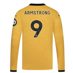 2025-2026 Wolves Long Sleeve Home Shirt (Armstrong 9)