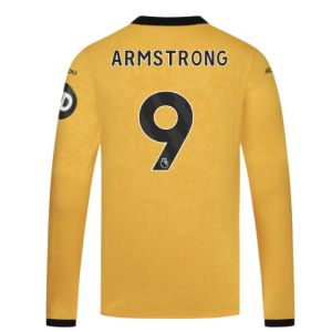 2025-2026 Wolves Long Sleeve Home Shirt (Armstrong 9)