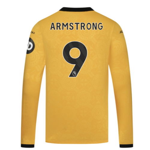 2025-2026 Wolves Long Sleeve Home Shirt (Armstrong 9)