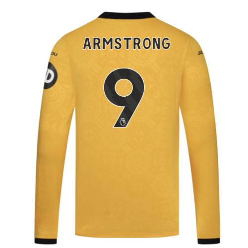 2025-2026 Wolves Long Sleeve Home Shirt (Armstrong 9)