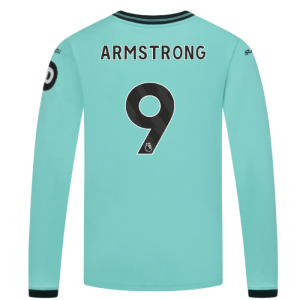 2025-2026 Wolves Long Sleeve Away Shirt (Kids) (Armstrong 9)