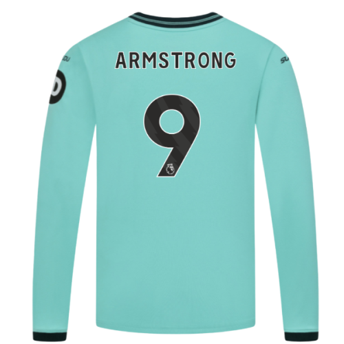 2025-2026 Wolves Long Sleeve Away Shirt (Kids) (Armstrong 9)