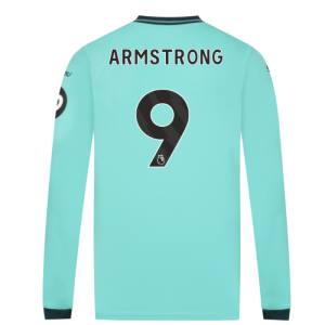 2025-2026 Wolves Long Sleeve Away Shirt (Armstrong 9)